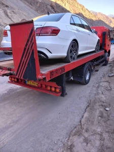 خودرو بر در جاده هراز آمل هراز